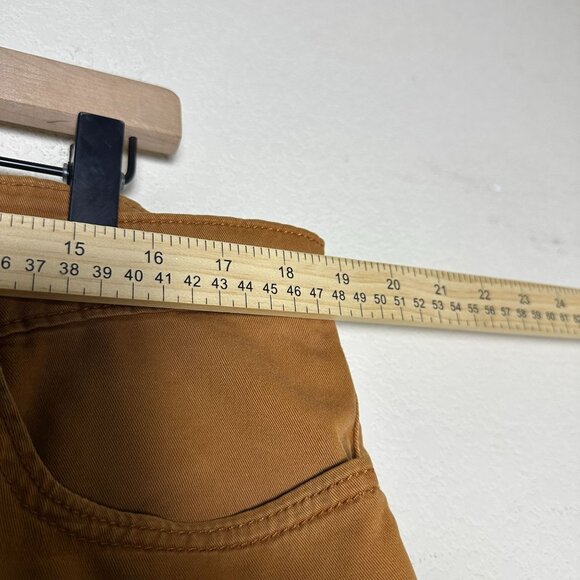 Levi 511 Brown Denim Jean Pant Men 38x30 Black Label Workwear Slim Straight - Picture 5 of 12